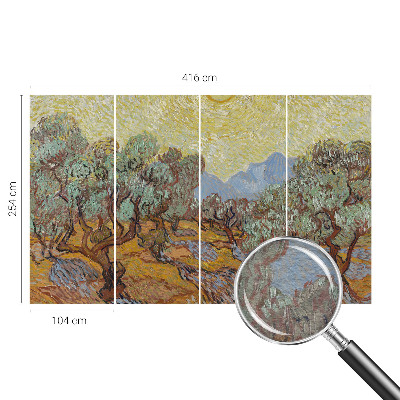 Fototapeta do obývačky Olivovníky