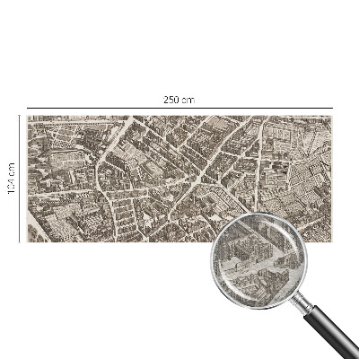 Fotografická tapeta vliesová Mestské bludisko