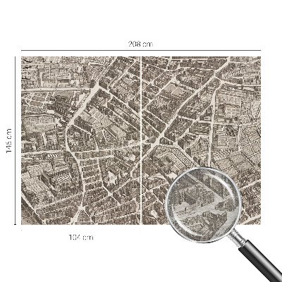 Fotografická tapeta vliesová Mestské bludisko