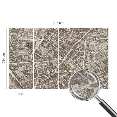 Fotografická tapeta vliesová Mestské bludisko