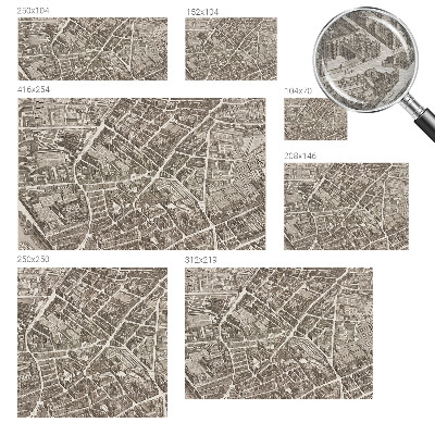 Fotografická tapeta vliesová Mestské bludisko