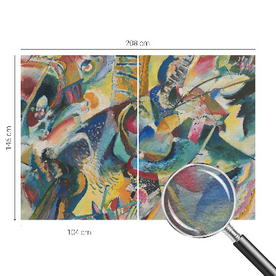 Fototapeta s potlačou na vliese Farebný abstrakt