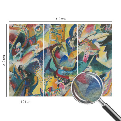 Fototapeta s potlačou na vliese Farebný abstrakt