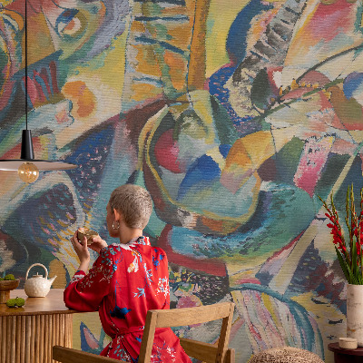 Fototapeta s potlačou na vliese Farebný abstrakt