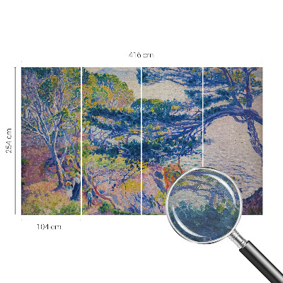 Dekoratívna fototapeta na stenu Impresionistická krajina