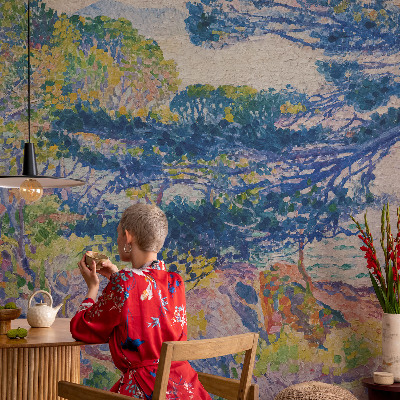 Dekoratívna fototapeta na stenu Impresionistická krajina