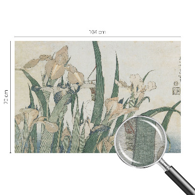 Fototapeta na mieru do spálne Jemné kosatce