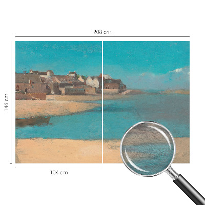 Luxusná tapeta Tichá dedina