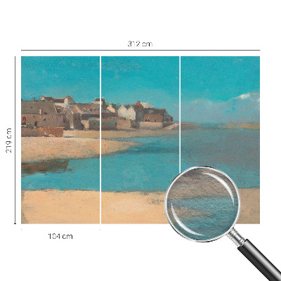 Luxusná tapeta Tichá dedina