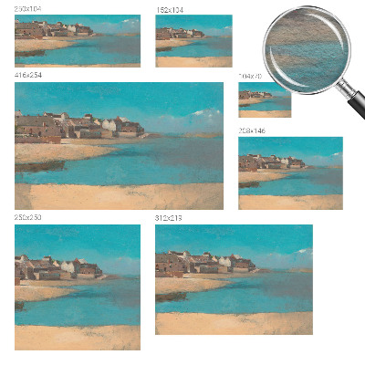 Luxusná tapeta Tichá dedina