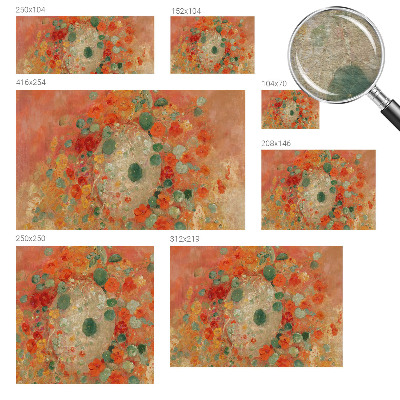 Tapeta Abstraktné kvety