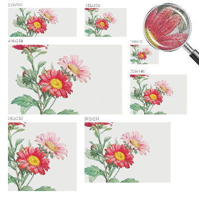 Tapeta na stenu Jemné kvety