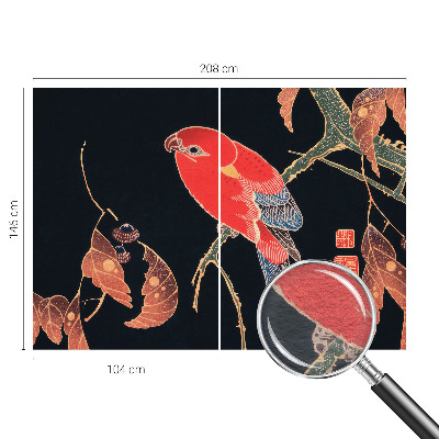 Vliesová fototapeta s potlačou Exotický vták