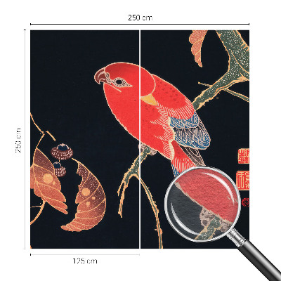 Vliesová fototapeta s potlačou Exotický vták