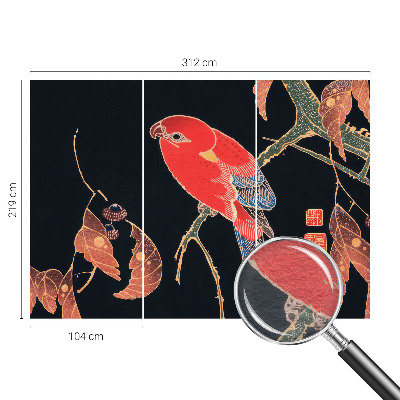 Vliesová fototapeta s potlačou Exotický vták