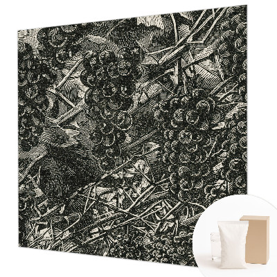 Dekoratívna fototapeta na stenu Hroznová potlač