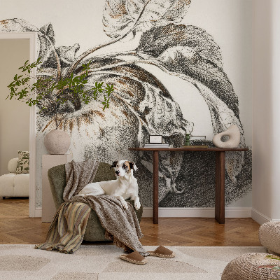 Luxusná tapeta Jablkové listy