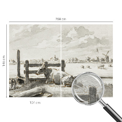 Luxusná tapeta Vidiecka idylka