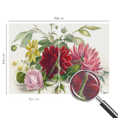 Fototapeta Kytica kvetov