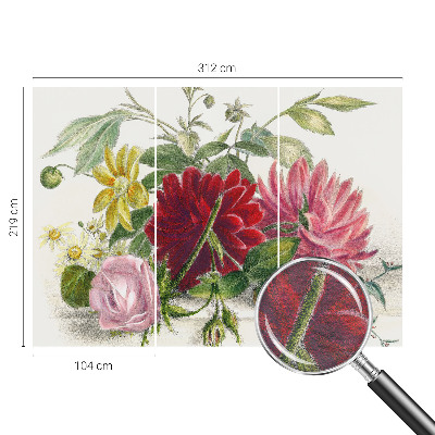 Fototapeta Kytica kvetov