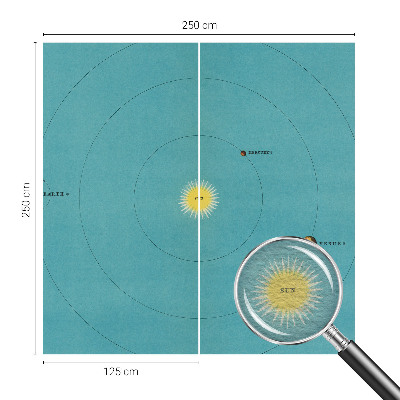 Fototapeta na mieru Kozmický systém