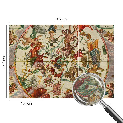 Vliesová tapeta Hviezdne kompozície