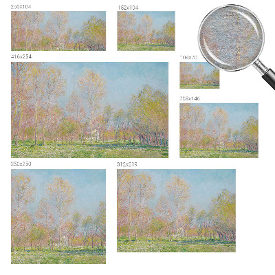 Fotografická tapeta na vliese Jarný park