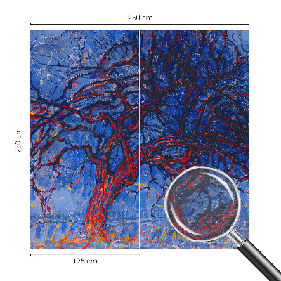 Moderná fototapeta Plameňový strom