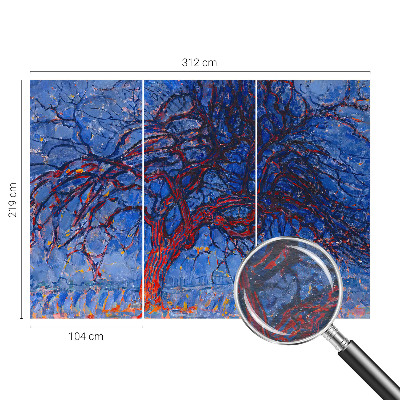 Moderná fototapeta Plameňový strom