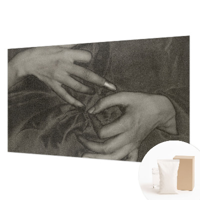 Fototapeta s potlačou na vliese Materiál rúk