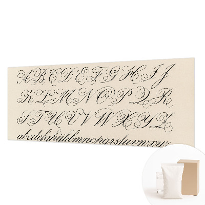 Dekoratívna fototapeta na stenu Kaligrafické písanie