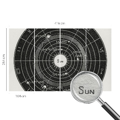 Tapeta Kozmický diagram