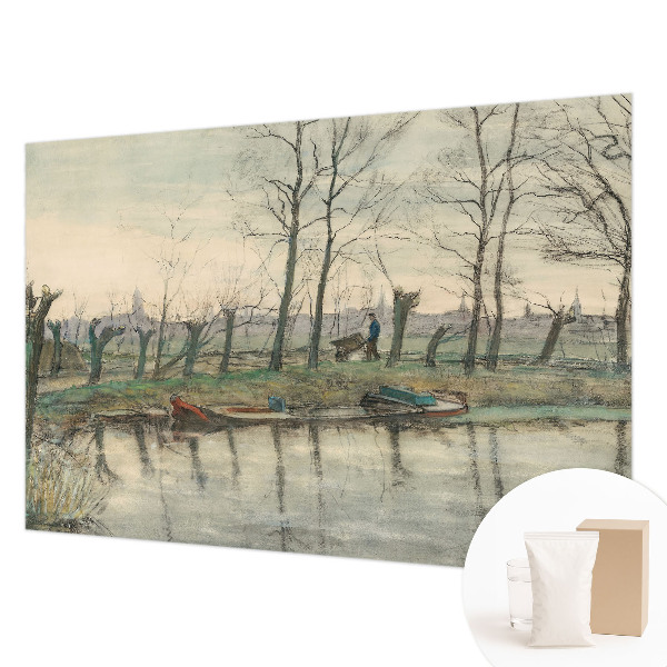 Vliesová fototapeta na stenu Zimná krajina