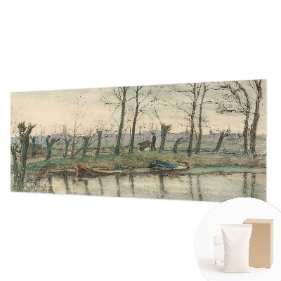 Vliesová fototapeta na stenu Zimná krajina