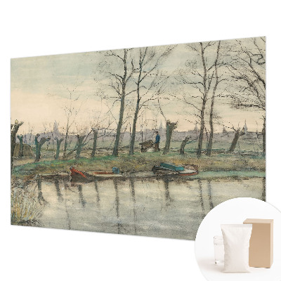 Vliesová fototapeta na stenu Zimná krajina