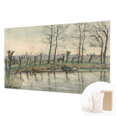 Vliesová fototapeta na stenu Zimná krajina