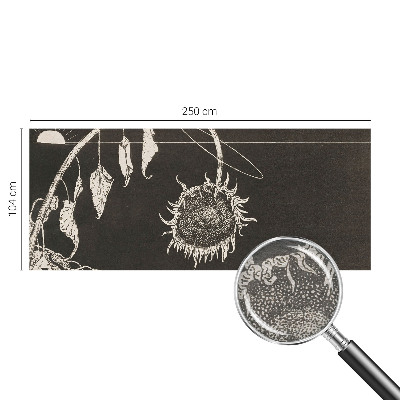 Vliesová tapeta Nostalgická slnečnica