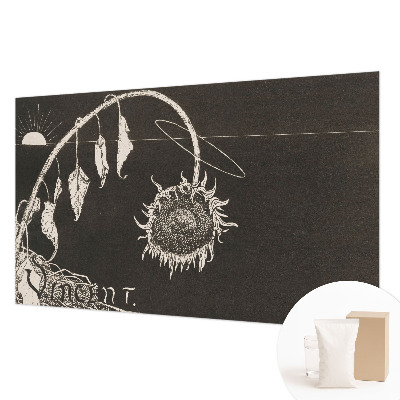 Vliesová tapeta Nostalgická slnečnica