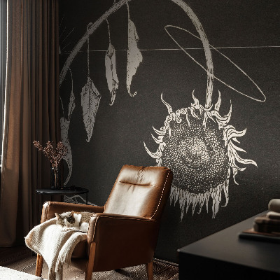 Vliesová tapeta Nostalgická slnečnica