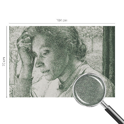 Fototapeta na mieru Reflexívna žena