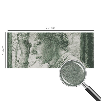 Fototapeta na mieru Reflexívna žena