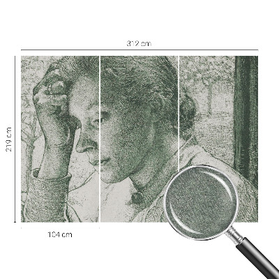 Fototapeta na mieru Reflexívna žena