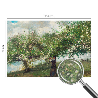 Vliesová fototapeta pre deti Jarná scéna