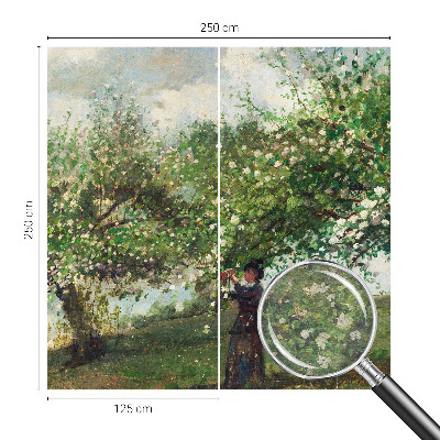 Vliesová fototapeta pre deti Jarná scéna