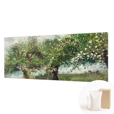 Vliesová fototapeta pre deti Jarná scéna