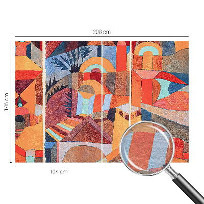 Moderná fototapeta na mieru Farebná mozaika