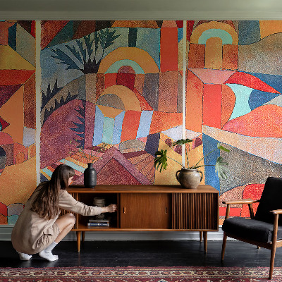 Moderná fototapeta na mieru Farebná mozaika