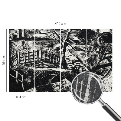 Moderná fototapeta Architektonická krajina