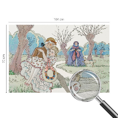 Fototapeta na mieru do obývačky Romantická scéna