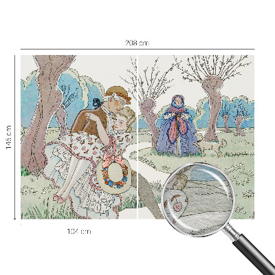 Fototapeta na mieru do obývačky Romantická scéna